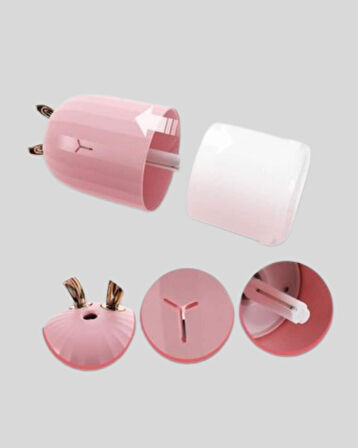 Ultrasonik Hava Nemlendirici – Sessiz Çalışan, Su Bazlı, Ferahlatıcı Buhar Difüzör