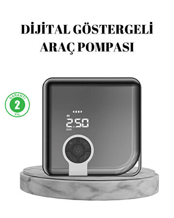 Taşınabilir Akıllı Hava Kompresörü Yüksek Basınç Kapasiteli