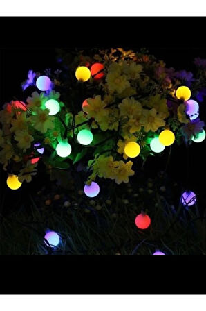Dekoratif Minik Top 40 Ledli Dekoratif Dolama Led Işık (RGB)