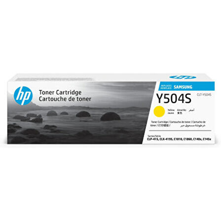 Samsung CLT-Y504S / Xpress SL-C1860FW Sarı Orijinal Toner