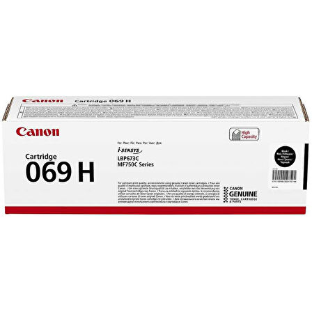 Canon CRG-069H / i-SENSYS LBP673Cdw Orjinal Siyah  Toner