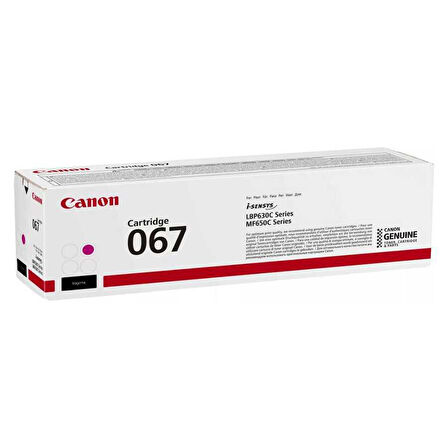 Canon CRG-067 / i-Sensys MF-651Cw Orjinal Kırmızı Toner