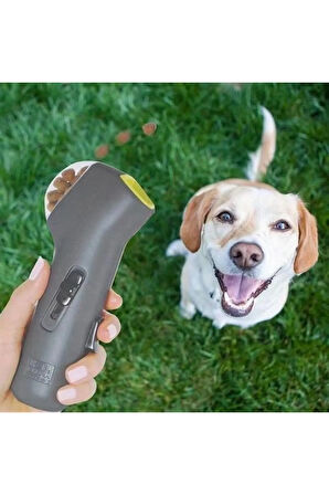 Kedi ve Köpekler İçin Hazneli Mama Fırlatma Oyuncağı Yem Atıcı Aparat