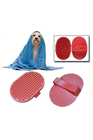 Ergonomik Masajlı Evcil Hayvan Kedi Köpek Yıkama Fırçası Aparatı