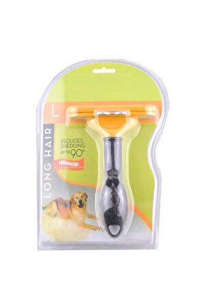 23 Kg Üzeri Uzun Tüylü Köpekler Için Tüy Toplayıcı Ergonomik Tarak (4172)
