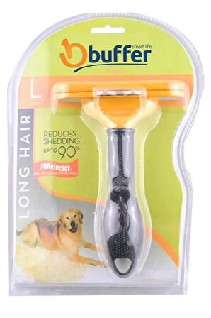 23 Kg Üzeri Uzun Tüylü Köpekler Için Tüy Toplayıcı Ergonomik Tarak (4172)