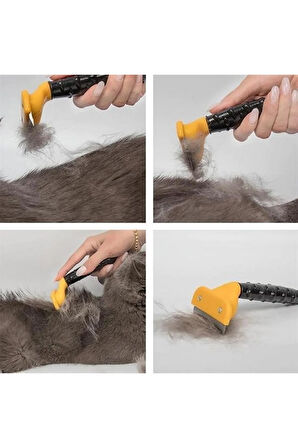Fubminator Kedi Köpek Tüy Toplama Tarağı Kaşıma Aparatı 4,5 Cm