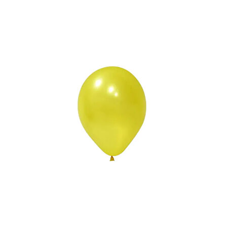 20 Adet 12 İnç 30 Cm Metalik Sarı Balon Doğum Günü Süsleme