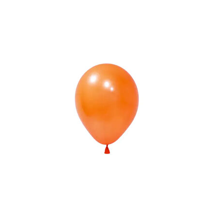 20 Adet 12 İnç 30 Cm Metalik Turuncu Balon Doğum Günü Süsleme
