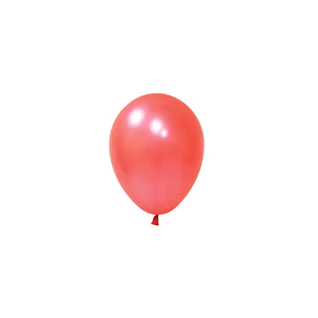 20 Adet 12 İnç 30 Cm Metalik Kırmızı Balon Doğum Günü Süsleme