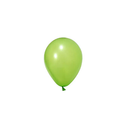 20 Adet 12 İnç 30 Cm Metalik Açık Yeşil Balon Doğum Günü Süsleme
