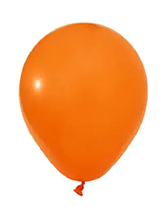 20 Adet 12 İnç 30 Cm Pastel Turuncu Balon Doğum Günü Süsleme