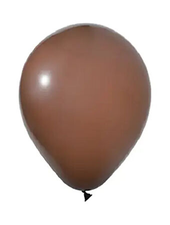 20 Adet 12 İnç 30 Cm Pastel Kahverengi Balon Doğum Günü Süsleme