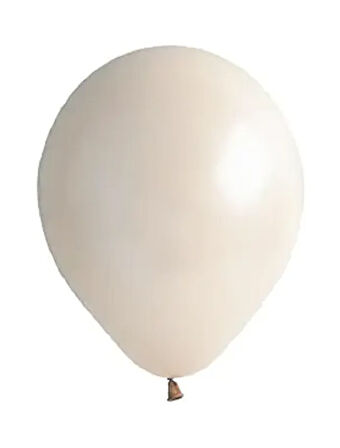 20 Adet 5 İnç 13 Cm Pastel Kum Beji Balon Doğum Günü Süsleme