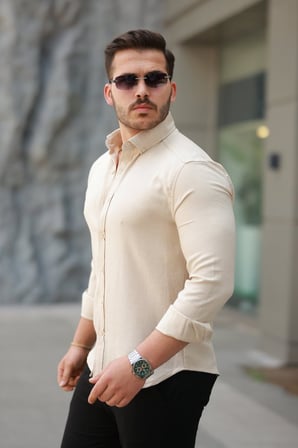 Erkek Uzun Kollu Gömlek