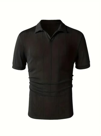 Erkek Kısa Kollu Polo Yakalı Triko Tshirt