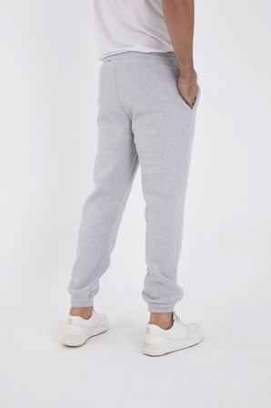 Gri Unisex Kışlık Eşofman Pantolon Üç İplik Lastikli