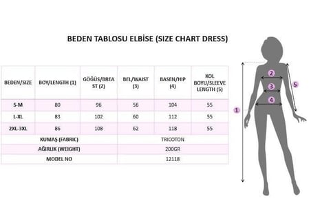 Beli Lastikli Uzun Kollu Yakalı Kadın Trikoton Elbise