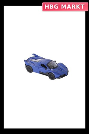 Mey İthalat® SR-1310-11-12-13 Çek Bırak Işıklı ve Müzikli Spor Araba 1:36 -Vardem