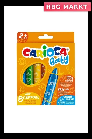 Mey İthalat®  Bebek Yumuşak Pastel Boya 8'li