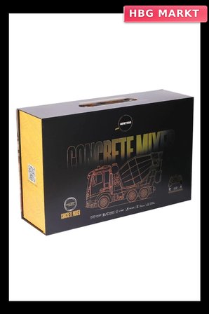 Mey İthalat® HJ8001-1 Metal Kumandalı İş Makinesi