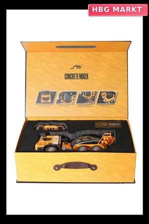Mey İthalat® HJ8001-1 Metal Kumandalı İş Makinesi