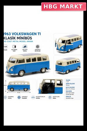 Eğitici Oyuncak Model Araç T1 Bus 12 Parça