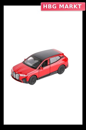 Mey İthalat®  43832 Welly 1:34 BMW IX Çek Bırak Model Araba -Karsan Oyuncak