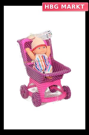 Mey İthalat®  851 Efe Toys, Pusetli Bebek