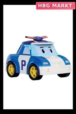 Mey İthalat® Robocar Poli Büyük Transforming Sesli Robot