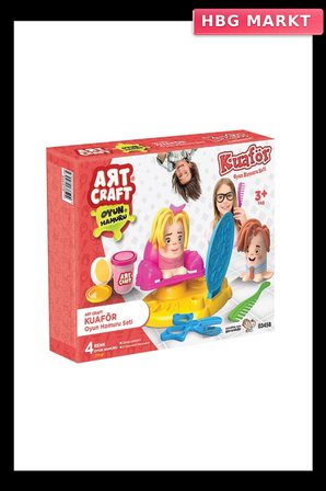 Mey İthalat® 03458 KUAFÖR OYUN HAMUR SET
