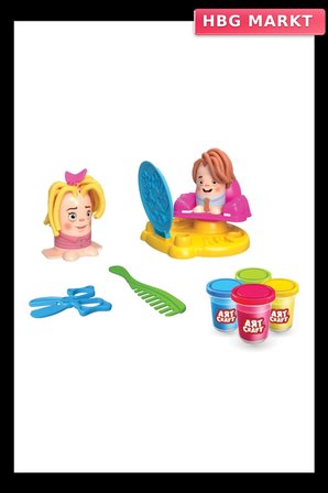 Mey İthalat® 03458 KUAFÖR OYUN HAMUR SET