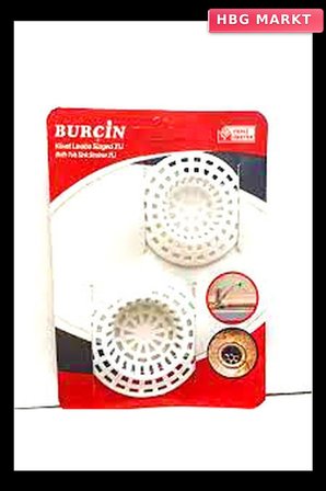 2 Parça Plastik Küvet Lavabo Süzgeç (5647)