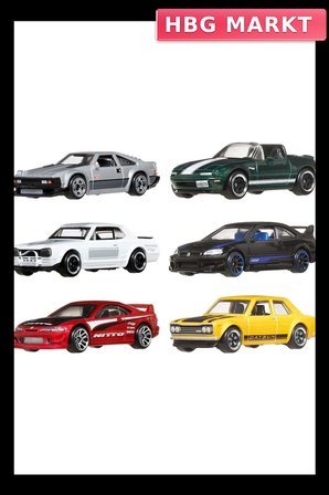 Mey İthalat® JBY77  Japon Temalı Çoklu Arabalar