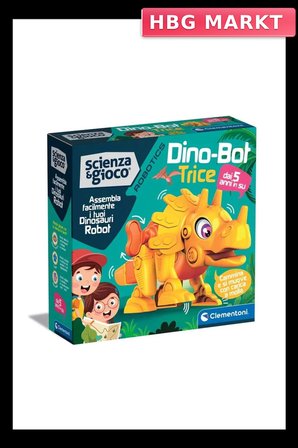 Mey İthalat® 75074 Robotik Laboratuvarı - Dinobot Triceratops +5 yaş