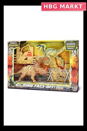 Mey İthalat®  Clash Dino Face-Off Oyun Seti
