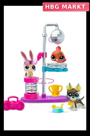 Mey İthalat®  Minişler Disco Nights Figür Oyun Seti