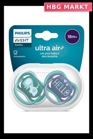 Mey İthalat®   Ultra Air Emzik 18+ Ay Erkek