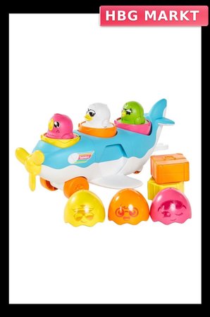 Mey İthalat® 73147 2si1 arada Uçak ve Saklambaçlı Yumurtalar 12-36 ay