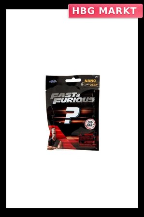Mey İthalat®  253201008 Fast Furious Blind Nano Figür Sürpriz Paket