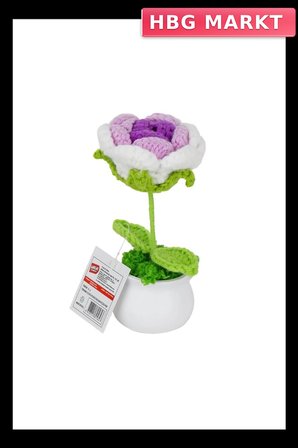 Mey İthalat® FL-5 Kroşe Örgü Şakayık Çiçek