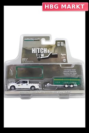 Mey İthalat® 1/64 2018 Ford F-150 XLT with Double-Axle Dump