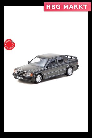 1/64 Ölçekli Model Araba 190 E 2.3-16 Blue-Black Metallic