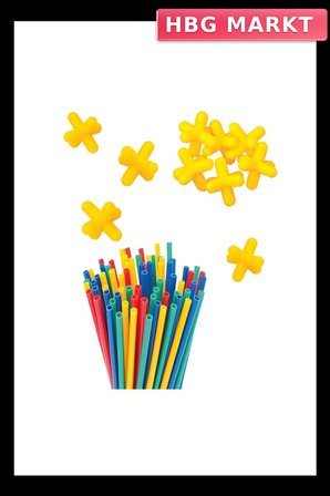 Mey İthalat® 03462 Süper Bambu Çubuklar - 300 Parça / +3 yaş