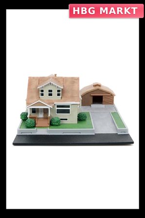 Eğitici Diorama Modelleme Seti Hızlı ve Öfkeli Nano Dom'un Evi