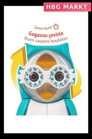 Mey İthalat® Flipper Hijyenik Saklama Kabı + Kum Saati