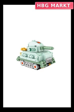 Mey İthalat® LZ8618  Blok Oyuncak Poşet -Vagonlife