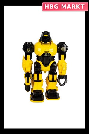 Mey İthalat®  Thunderbolt Sesli ve Işıklı Robot 25 cm