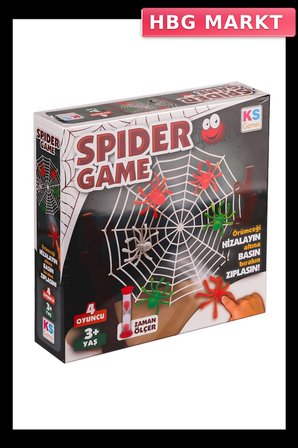 Mey İthalat®  25131 Spider Game TR-ENG -KS Games
