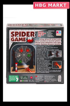 Mey İthalat®  25131 Spider Game TR-ENG -KS Games